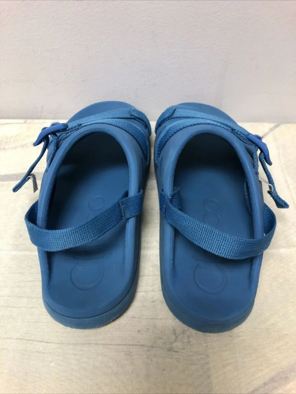 Chaco Youth Unisex Boys Girls 5 Chillos Sport Blue Slide Sandals Beach